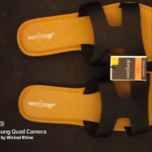West Loop women's sandals,Large size 9/10